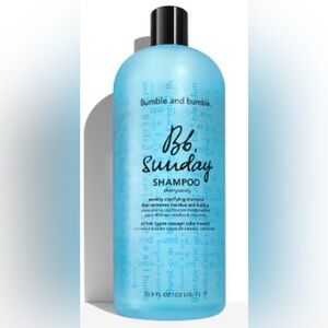 Bumble & Bumblee Sunday Shampoo Clarifying 33.8oz/1L BRAND NEW